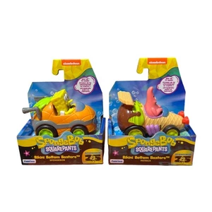 SpongeBob Racers SpongeBob and Patrick Star Bikini Bottom Boaters Set of 2 - Picture 1 of 1