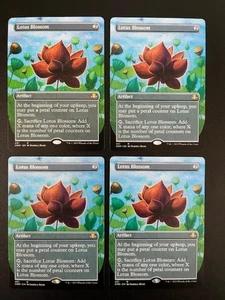 MTG- Lotus Blossom x4 - Dominaria Remastered - Borderless - Bild 1 von 1