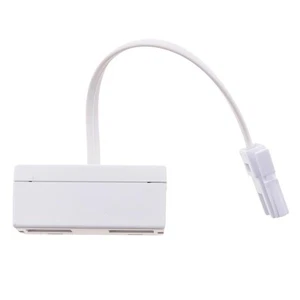 RJ11 UK Male to UK Female Adapter Double Socket Telephone Splitter - Afbeelding 1 van 6