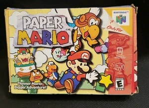 Paper Mario (Nintendo 64, 2001) komplett in OVP, CIB - Bild 1 von 8