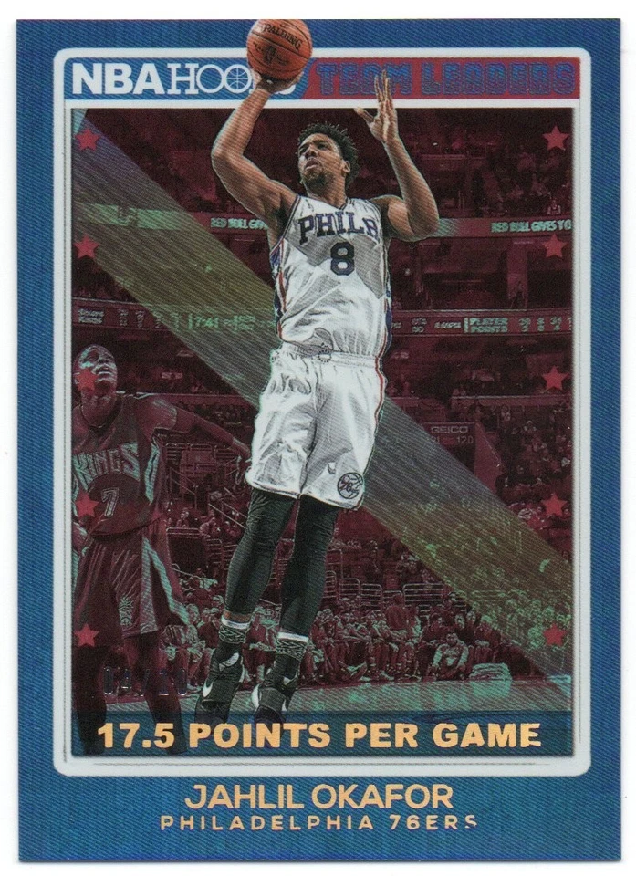 Hoops Team Leaders 2016-17 Holo Gold #1 Jahlil Okafor 04/10 Philadelphia 76ers Foto 1 de 1