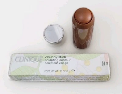 CLINIQUE Chubby Stick Sculpting Contour – 01 Curvy Contour  0.21 oz /6g - LDIB - Image 1 of 4