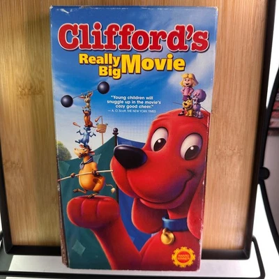 Clifford's Really Big Movie VHS Tape 2004 Classic Kids Children’s Cartoon Film - Image 1 of 4