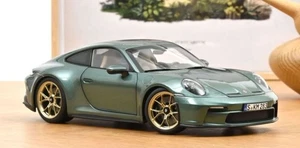 NOREV, PORSCHE 911 GT3 Pack Touring 2021 Vert Malachite, échelle 1/18, NOREV1... - Picture 1 of 5
