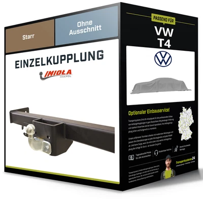 Starre Anhängerkupplung für VW T4 08.1998-06.2003 Kasten/Bus Imiola Hak-Pol NEU - Bild 1 von 3