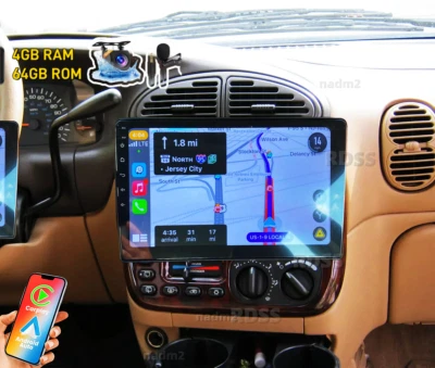 For Chrysler Town & Country 1990-2000 Car Stereo  CarPlay Android Radio GPS - Image 1 of 4