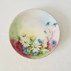 Vintage Hand Painted Floral Decorative Plate Bavaria Germany - Picture 1 of 3