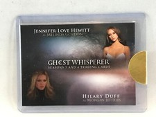 GHOST WHISPERER 3 & 4 Breygent UNSIGNED AUTOGRAPH CARD (SDCC) HEWITT & DUFF