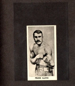 1938 Cartledge Knock-Out Famous Prize Fighters FRANK SLAVIN #21    [NM] - Imagen 1 de 2