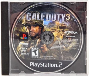 Call of Duty 3 2006 Activision Sony PlayStation 2 DVD ROM 21426 Game Disc Only - Picture 1 of 4