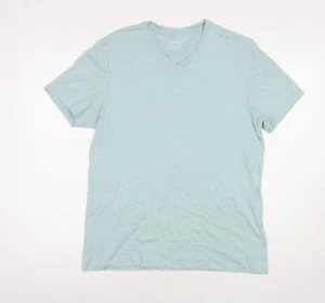 Burton Mens Blue Cotton T-Shirt Size M Round Neck - Picture 1 of 10