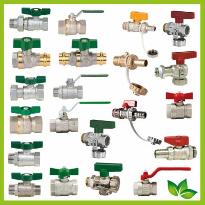 Kugelhahn KFE Messing für Trinkwasser Heizung große Auswahl - Bild 1 von 3