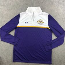 Under Armour David Lipscomb Bisons Pullover Men Large White Purple Team Issued b