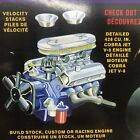 Ford 428 Stk 2 Cobra W 2x4 Carbs Headers  Engine Unbuilt 1:25amt Lbr Model Parts