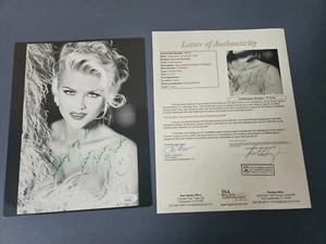 Very Rare Anna Nicole Smith - Signed & Inscribed 8x10 Color Auto Photo - JSA LOA - Picture 1 of 5