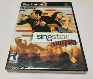SingStar Amped (Sony PlayStation 2, 2007) (Game Only) PS2 NEW - Picture 1 of 2
