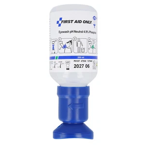 Botella de lavado de ojos 200 ml solución tampón de fosfato (4,9%), primeros auxilios ducha ocular - Imagen 1 de 4