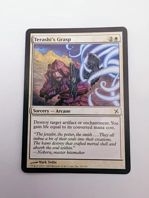 Magic the Gathering TERASHI'S GRASP MTG Betrayers of Kamigawa - Image 1 of 2