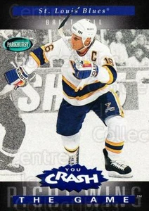 1994-95 Parkhurst Crash the Game Blue #R20 Brett Hull - Picture 1 of 1