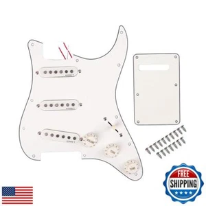 Alnicov Pickup Single Coil Chitarra, Chitarra Elettrica Precablata-Caricata SSS Pickgua - Foto 1 di 5