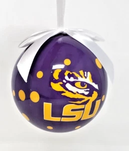 Menge 5 LSU TIGER TEAM LOGO BALL ORNAMENT für Multiplesmom5 - Bild 1 von 3