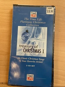 Time Life Treasury of Christmas Volume 1 3 Disc Set 2007 Memories Longbox SEALED - Picture 1 of 3