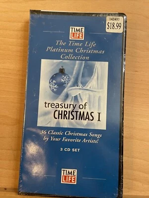 Time Life Treasury of Christmas Volume 1 3 Disc Set 2007 Memories Longbox SEALED - Image 1 of 3