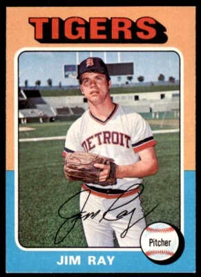 1975 TOPPS JIM RAY DETROIT TIGERS #89 - Image 1 of 2