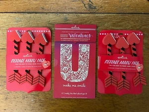 Hallmark Valentine's 8 Card Pack, & 2 - 4pack Arrows NEW (A04-11) - Picture 1 of 6