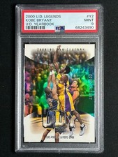 2000 Upper Deck Legends Yearbook Kobe Bryant #Y2 PSA 9 MINT Lakers Insert Mamba