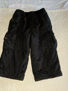 Janie & Jack boys sz. 12/18 month gray cargo lined pants. Warm, great quality - Picture 1 of 10