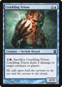 Magic the Gathering (mtg): THS: Crackling Triton  (x 4) - Picture 1 of 1
