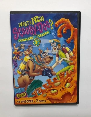 WHAT’S NEW SCOOBY-DOO? COMPLETE 3RD SEASON 2-DIC DVD 13 EPISODES WB 2005 - Image 1 of 4
