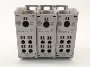 Allen-Bradley 1492-PDE1C142 Power Distribution Block 200A 600V - Picture 1 of 9