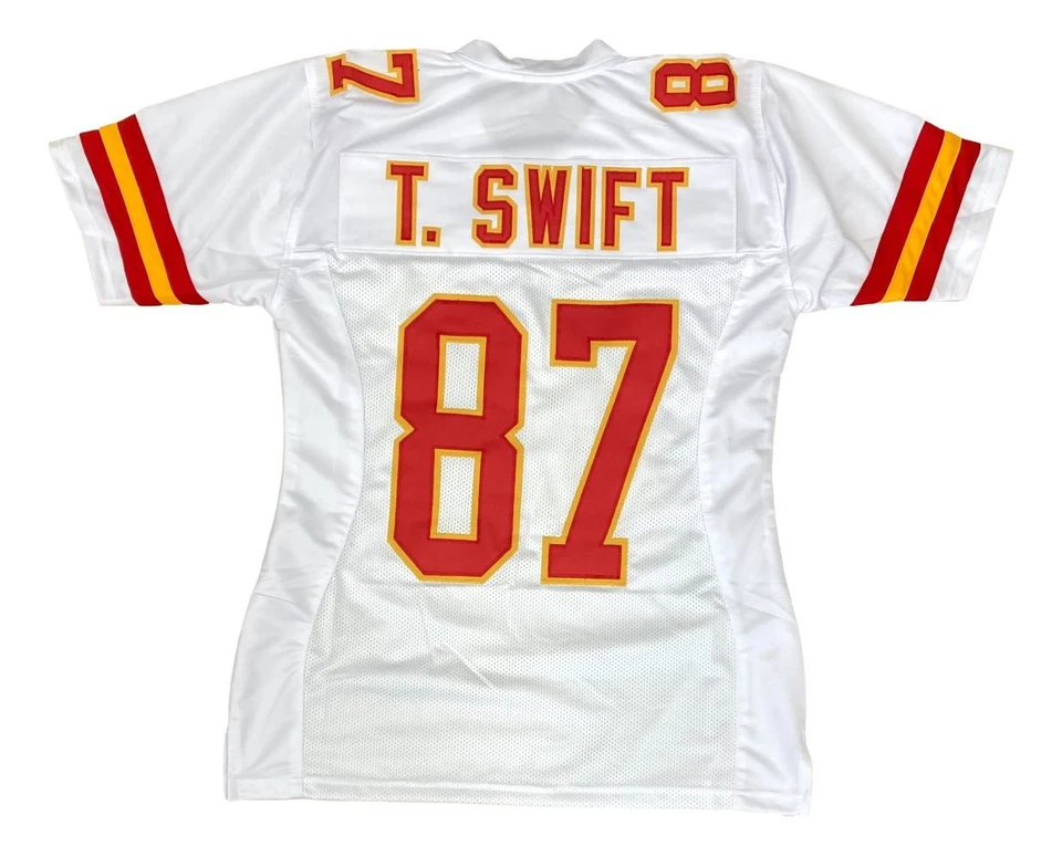 Camiseta de fútbol Taylor Swift Kansas City blanca para mujer talla mediana Foto 1 de 1