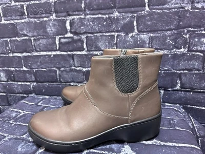 Clarks Delana Joleen Botines Ligeros Cuero Taupe Botines Mujer 7.5 W Foto 1 de 4