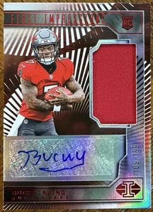 BUCKY IRVING 2024 PANINI ILLUSIONS FIRST IMPRESSIONS ROOKIE PATCH AUTO /199 READ - Picture 1 of 14