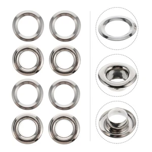 Kit de 100 piezas de ojales anillos de ojal para cortinas ojales para el hogar - Imagen 1 de 12