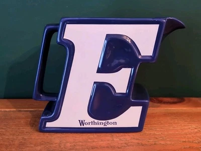 Worthington E Larger Wade Ceramic Water Jug Breweriana Pub Bar Mancave - Image 1 of 4