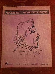 THE ARTIST March 1951 Adrian Bury Louis Betts Herbert Fouts Murray Fieldhouse - Imagen 1 de 1