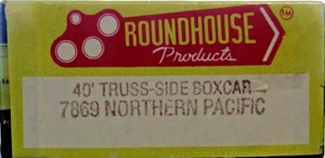 Roundhouse 40' Truss Side Box Car 7869 Northern Pacific - Picture 1 of 2