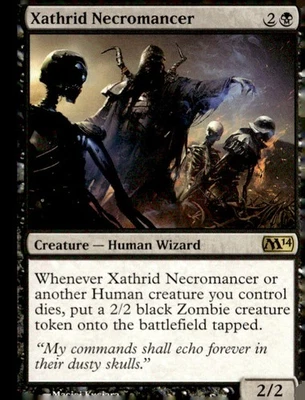 Magic 2014 (M14) #123 Xathrid Necromancer - Image 1 of 2