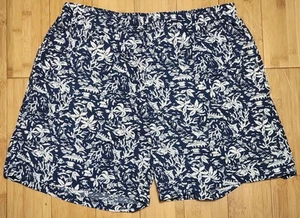 Columbia Men's M PFG Super Backcast Water Short Blue Hawaii Fishing Coral Print - Picture 1 of 10