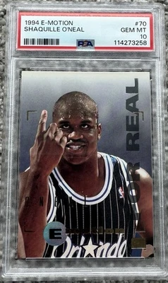 Shaquille O'Neal 1994 Emotion (E-Motion) PSA 10 Foto 1 de 2