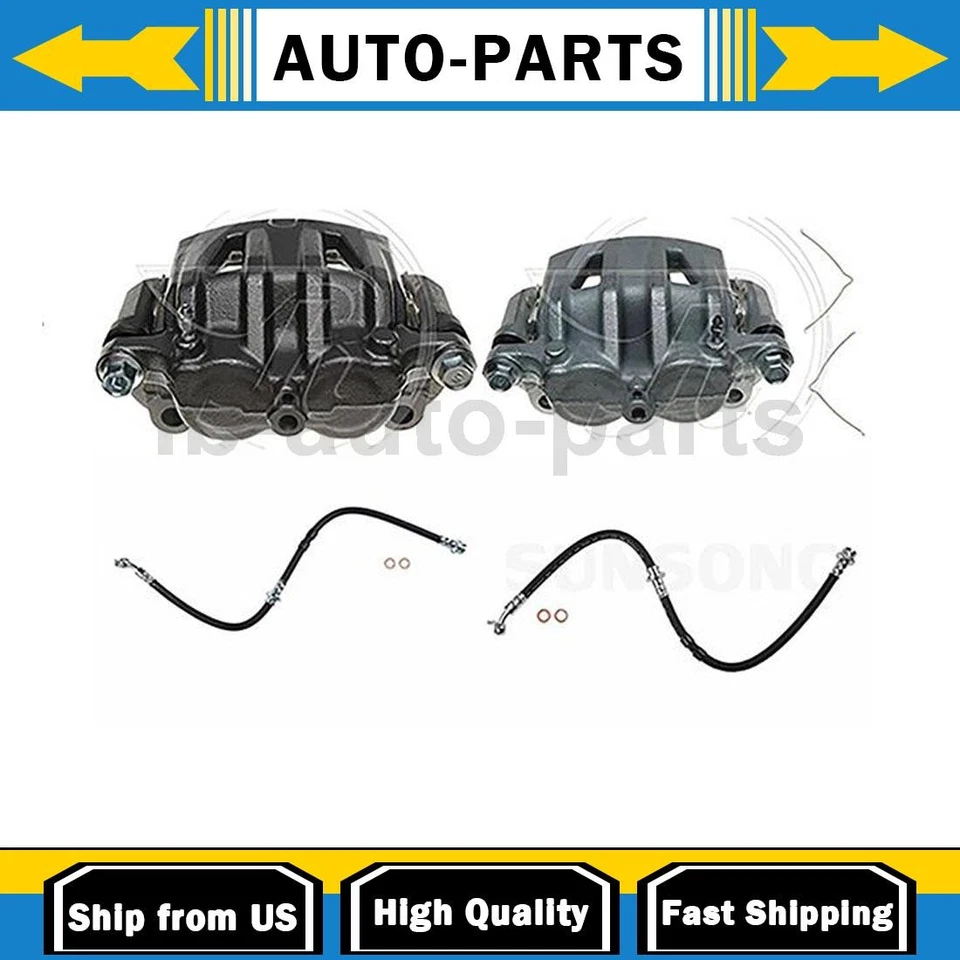 Pinza de freno delantera con mangueras lado conductor pasajero se adapta a Nissan Quest 3,5 L_ Foto 1 de 4