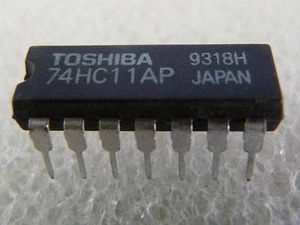 4 x Circuits Intégrés logique 74HC11AP - 74HC11 - Toshiba - Picture 1 of 1