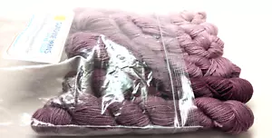 Filato Sunshine tinto a mano You're So Mauve-ulous sfumato set calzino di lusso 6x128 iarde - Foto 1 di 2