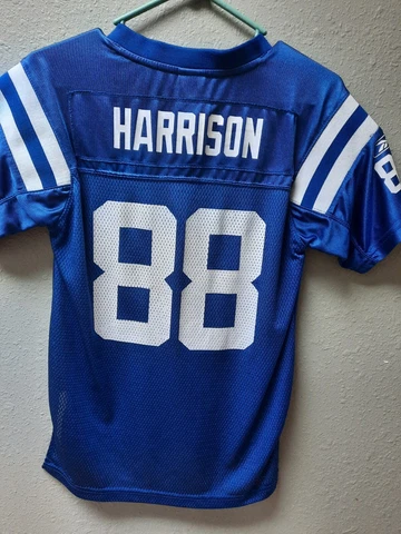Indianapolis Colts Marvin Harrison Jersey Youth Medium Cover