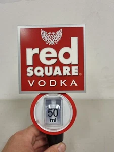 Red Square Vodka Optic Square 50 ml New - Picture 1 of 3