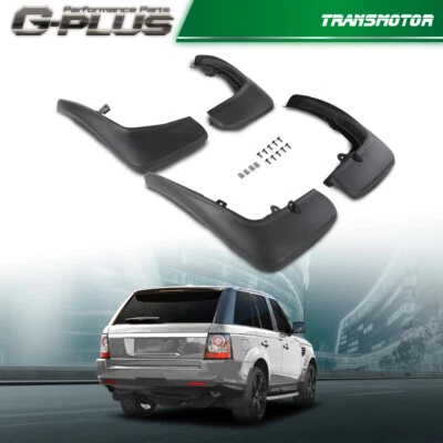 4X Splash Guard Mud Flaps Fit For 2006-2013 Land Rover Range Rover Sport L320 Foto 1 de 4